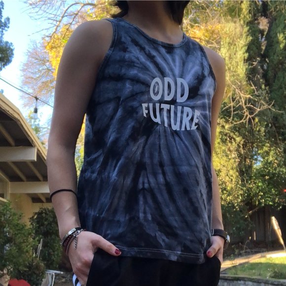 Tyler the Creator Tie Dye Odd Future Tank Top - Picture 1 of 4